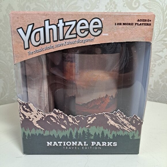 Yahtzee National Parks Travel Edition IOB - Picture 1 of 6